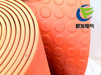 圓扣防滑絕緣橡膠闆